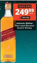 Johnnie Walker - Red Label Blended Scotch Whisky