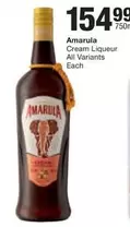Amarula - Cream Liqueur