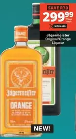 Jagermeister - Jägermeister Original/Orange Liqueur