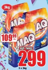 MAQ - Washing Powder