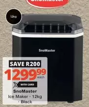 Snomaster - Ice Maker
