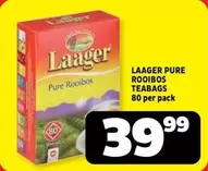Laager - PURE ROOIBOS TEABAGS