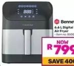 6.6 L Digital Air Fryer