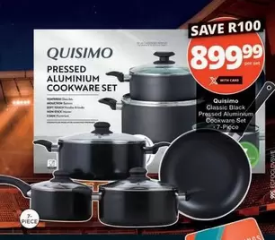 Soft Touch - Pressed Aluminium Cookware Set