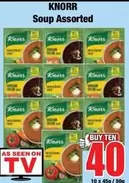 Knorr - Soup Assorted