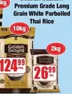 Golden Delight - Premium Grade Long Grain White Parboiled Thai Rice