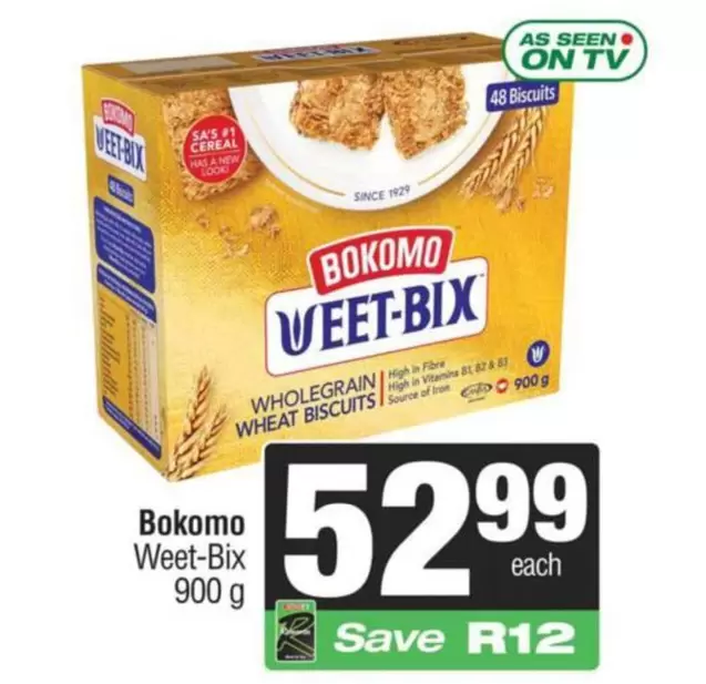 bokomo - Weet-Bix Wholegrain Wheat Biscuits
