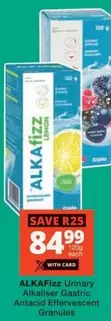 Urinary Alkaliser Gastric Antacid Effervescent Granules