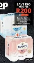 Bernini - Spritzer Cans