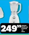 WHITE JUG BLENDER