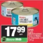 Spar - Light Meat Shredded Tuna