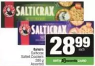 Bakers - Salticrax Salted Crackers
