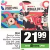 Spar - Gummy Rings or Dracula Teeth