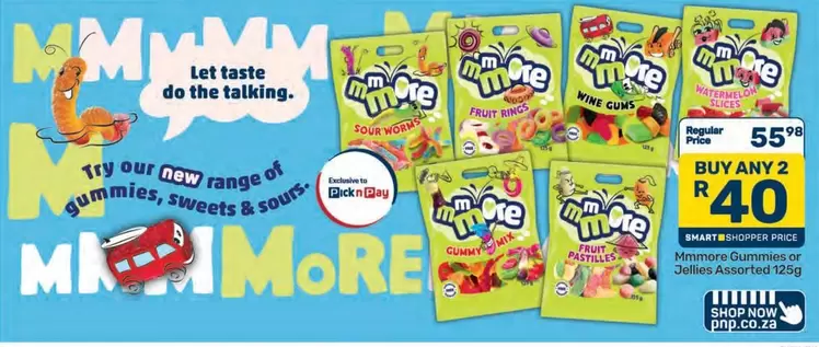 Pick n Pay - Gummies, Sweets & Sours