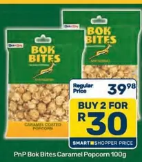 Bok Bites Caramel Coated Popcorn