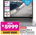 Lenovo - Ideapad Slim 3 Athlon Processor