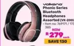 Volkano - Phonic Series Bluetooth Headphones (VK-2002)