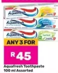 Aquafresh - Toothpaste
