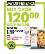 Frozen - FROZEN STEAKHOUSE CHIPS