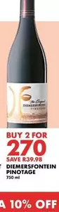 Diemersfontein - PINOTAGE