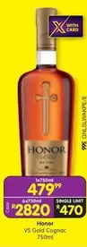 Honor - VS Gold Cognac 750ml