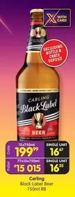 Carling - Black Label Beer 750ml RB