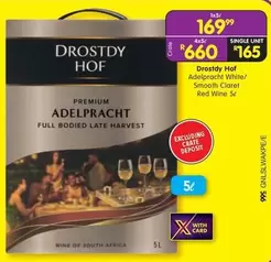 Drostdy Hof - Adelpracht White/Smooth Claret Red Wine