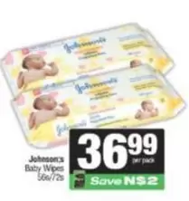 Johnson's - Baby Wipes