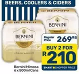Bernini - Mimosa 6 x 500ml Cans