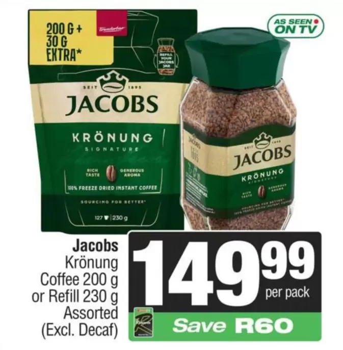 Jacobs - Krönung Coffee or Refill