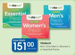 All in One Men's, Women's or Essential Packs
