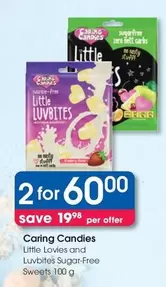 Lovies - Little Luvbites Sugar-Free Sweets