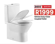 Sensea - Easy Close Coupled Toilet 