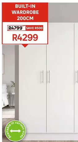 Built-In Wardrobe 200Cm