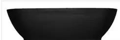 Ovale Freestanding Bath Midnight Quartz W160cmxD75cmxH52cm