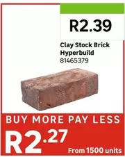 Clay Stock Brick Hyperbuild