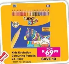 BIC - Kids Evolution Colouring Pencils 24-Pack