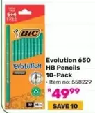 BIC - Evolution 650 HB Pencils 10-Pack