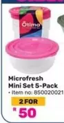 Mini - Microfresh Set 5-Pack