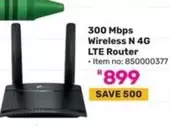 300 Mbps Wireless N 4G LTE Router