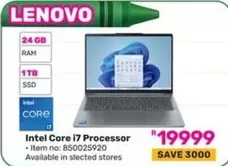 Lenovo - Intel Core i7 Processor