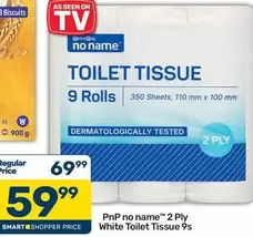 TOILET TISSUE 9 Rolls