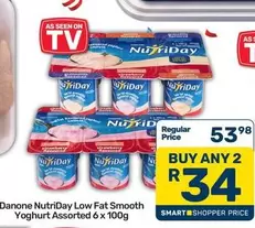 NutriDay - Low Fat Smooth Yoghurt Assorted