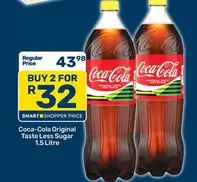 Coca cola - Original Taste Less Sugar