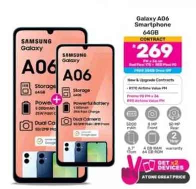 Samsung - Galaxy A06 Smartphone