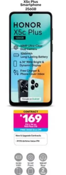 Honor - X5c Plus Smartphone