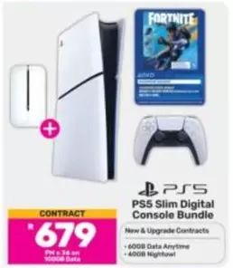 PS5 Slim Digital Console Bundle