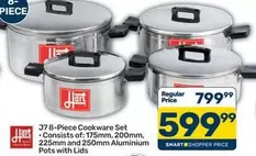 J7 8-Piece Cookware Set
