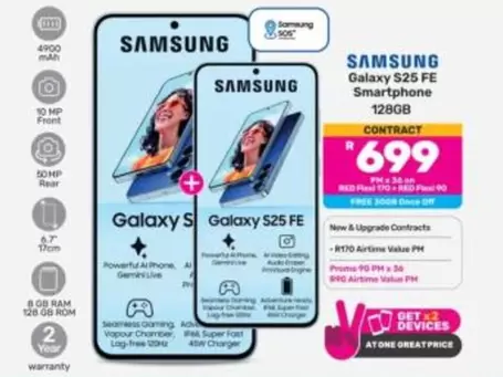 Samsung - Galaxy S25 FE Smartphone