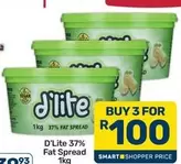 D'lite - 37% Fat Spread